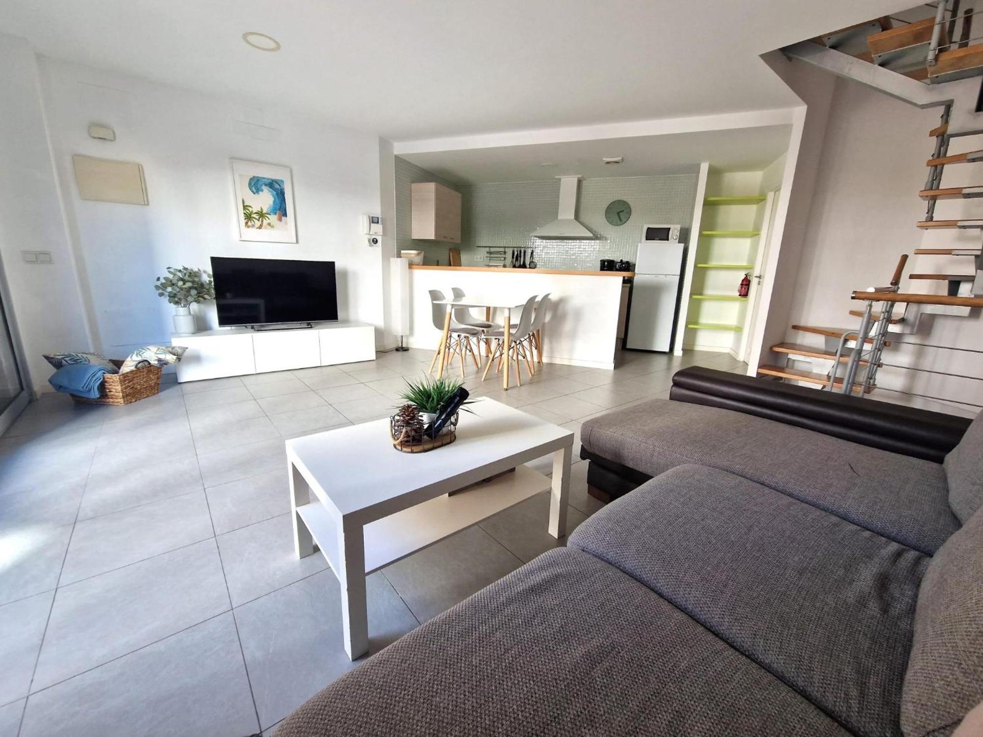 Sunny Duplex Los Martines El Médano الغرفة الصورة